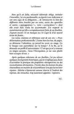 La Calenture