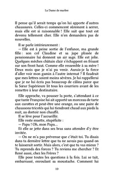 La Dame de marbre