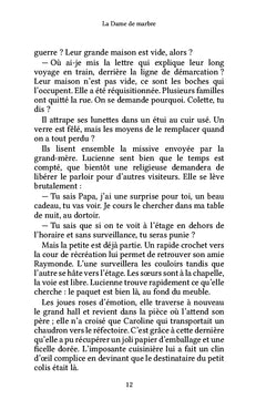 La Dame de marbre