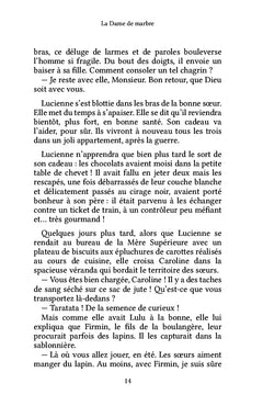 La Dame de marbre