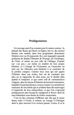 La vie du peuple bassa (Cameroun) - Tome 1