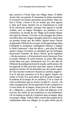 La vie du peuple bassa (Cameroun) - Tome 1