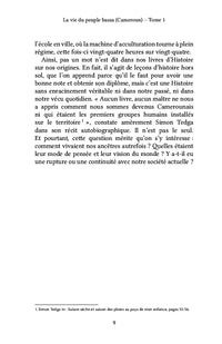 La vie du peuple bassa (Cameroun) - Tome 1