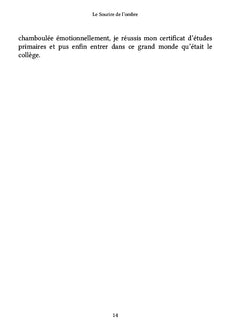 Le Sourire de l'ombre