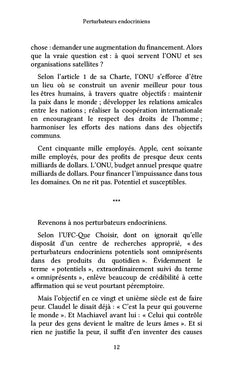 Perturbateurs endocriniens