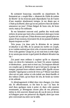 Des bleus aux souvenirs