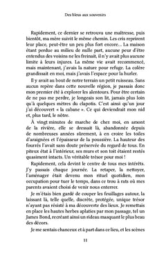 Des bleus aux souvenirs