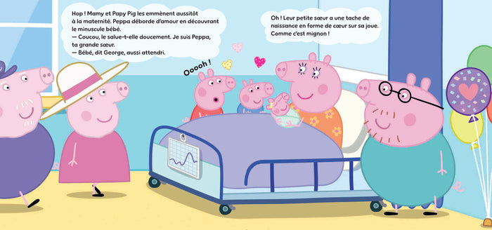 Peppa a une petite soeur