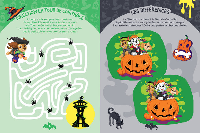 La Pat' Patrouille - Mon livre d'Halloween