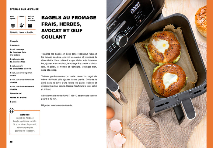 Airfryer Ninja - Recettes pas chères (50 recettes)
