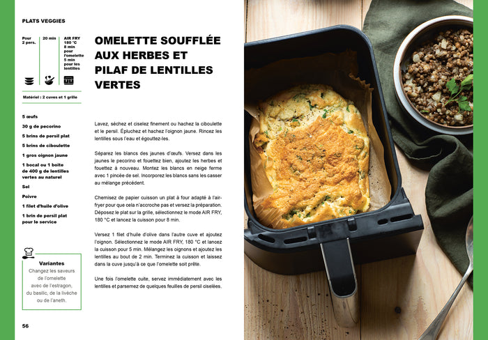 Airfryer Ninja - Recettes pas chères (50 recettes)