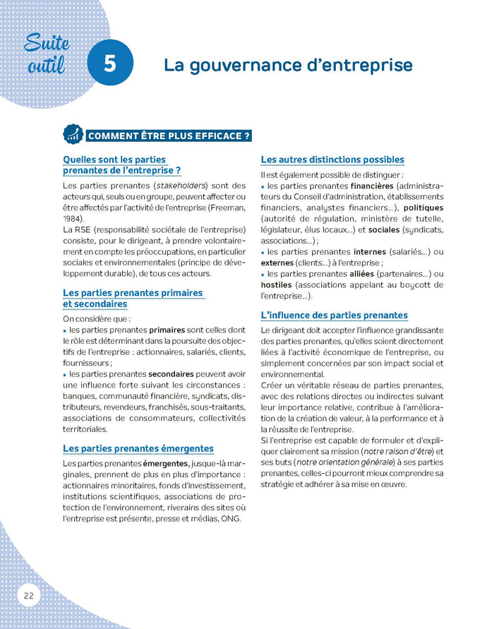 La boîte à outils de la Stratégie