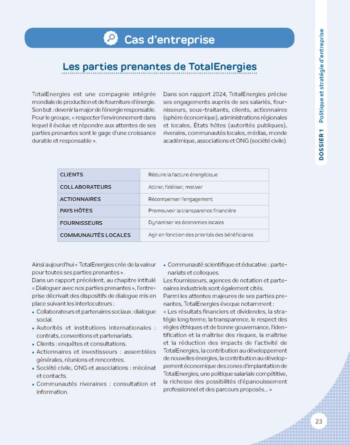 La boîte à outils de la Stratégie