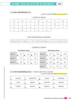 En route pour le vocabulaire ! CE - Ed. 2025 - Fichier de l'enseignant