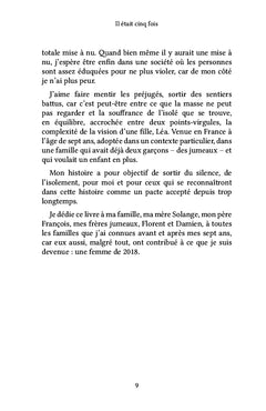 Il était cinq fois