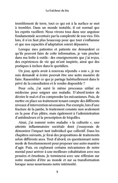 La fraîcheur du feu