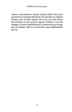 TOPOS, un récit de l'espace