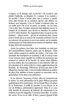 TOPOS, un récit de l'espace