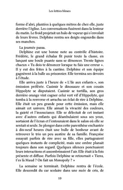 Les Lettres bleues