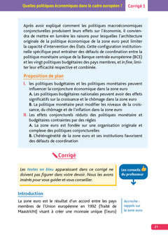 Annales Objectif Bac 2026 - Spécialité SES Tle