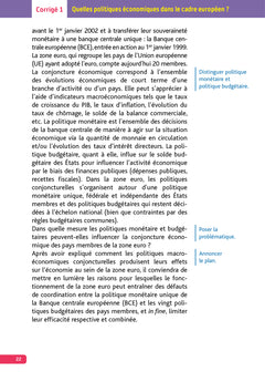 Annales Objectif Bac 2026 - Spécialité SES Tle