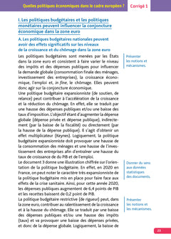 Annales Objectif Bac 2026 - Spécialité SES Tle