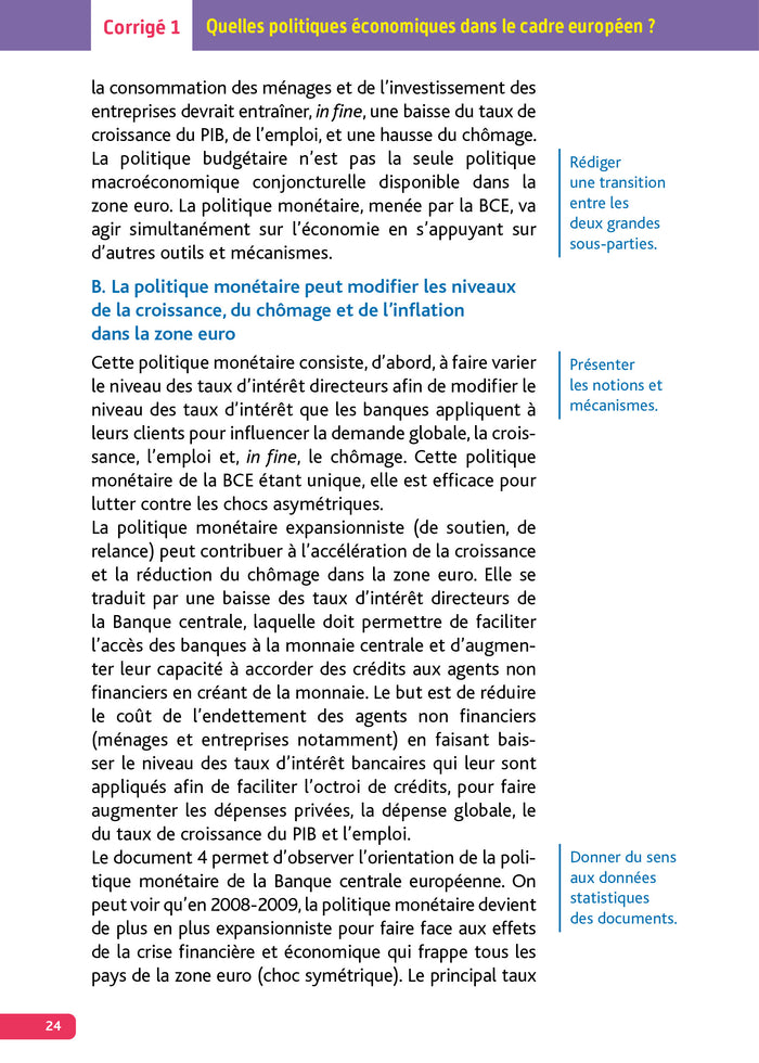 Annales Objectif Bac 2026 - Spécialité SES Tle