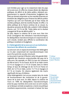 Annales Objectif Bac 2026 - Spécialité SES Tle