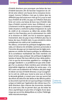 Annales Objectif Bac 2026 - Spécialité SES Tle