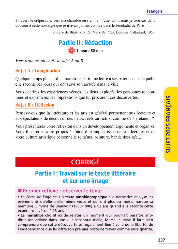 Annales Brevet 2026 - Tout-en-un 3e