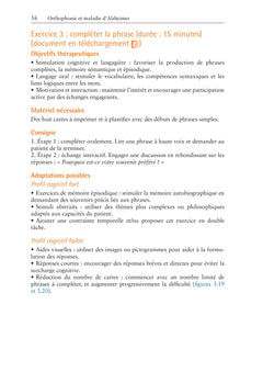 Orthophonie et maladie d'Alzheimer