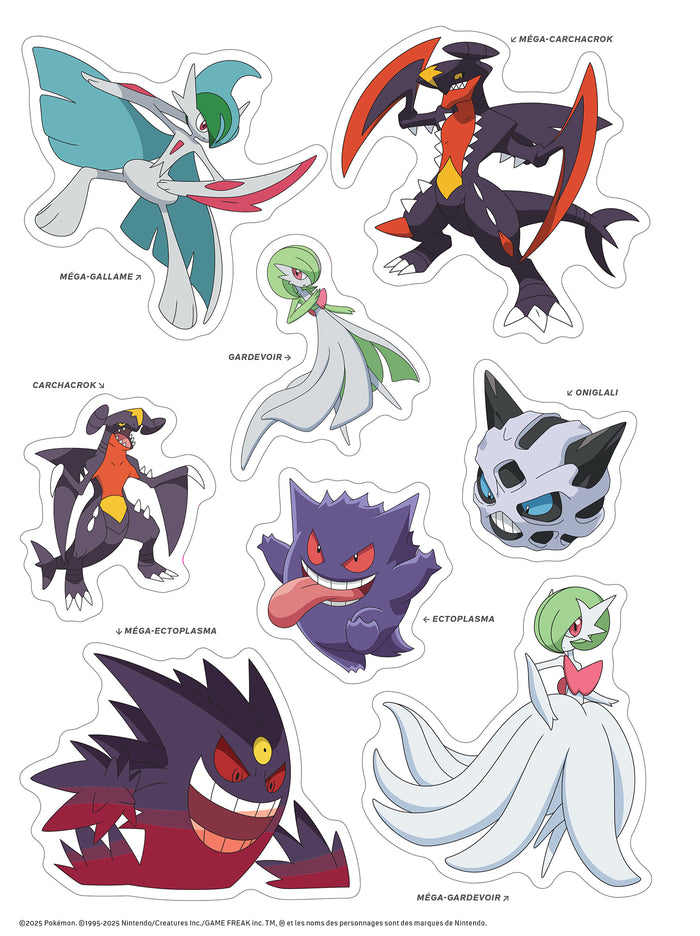 Pokémon - Pokédex en stickers Pokémon Méga-Évolution