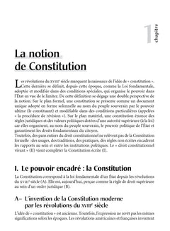 Fondamentaux - Droit constitutionnel