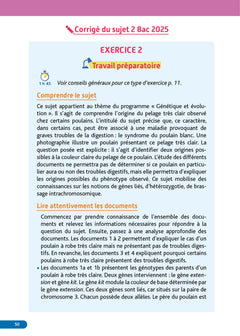 Annales Objectif Bac 2026 - Spécialité SVT Tle