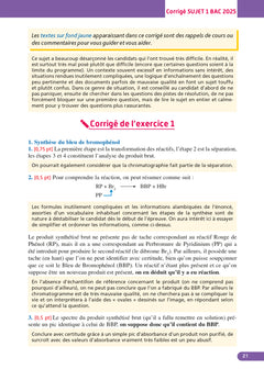 Annales Objectif Bac 2026 - Spécialité Physique-Chimie Terminale