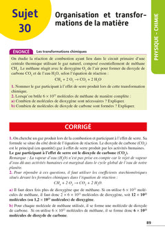 Annales Brevet 2026 - Sciences 3e