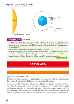 Annales Brevet 2026 - Sciences 3e