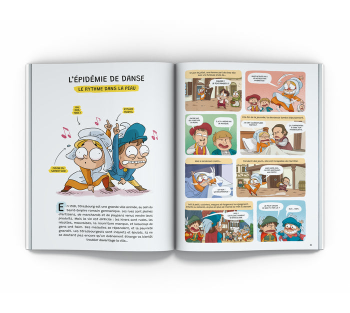 Les super mystères de l'histoire en BD