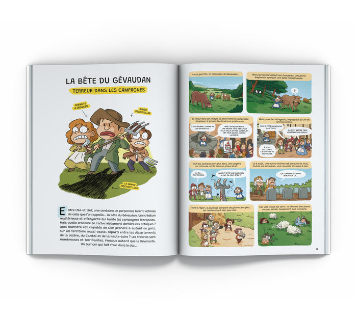 Les super mystères de l'histoire en BD