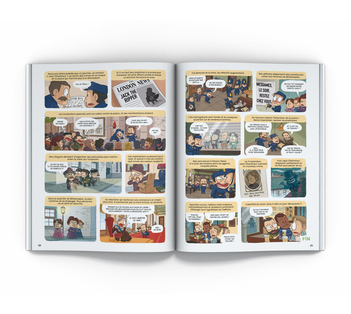 Les super mystères de l'histoire en BD