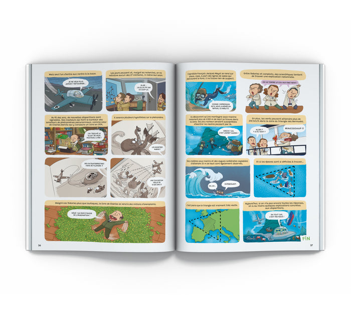 Les super mystères de l'histoire en BD