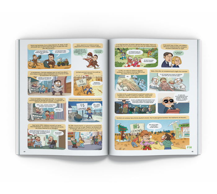 Les super mystères de l'histoire en BD