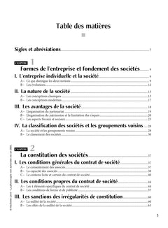 Fondamentaux  - Droit des sociétés 2025-2026