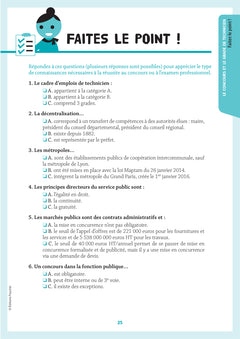 Réussite Concours - Technicien territorial/principal - Préparation complète 2026-2027