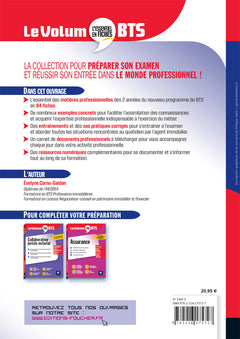 Le Volum' BTS - Professions immobilières - Révision et entraînement
