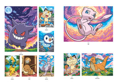 Coloriages mystères - Pokémon