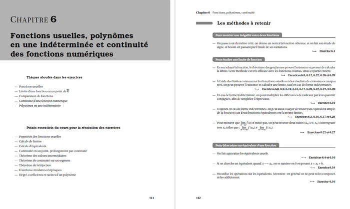 Maths et Informatique Méthodes et Exercices BCPST 1