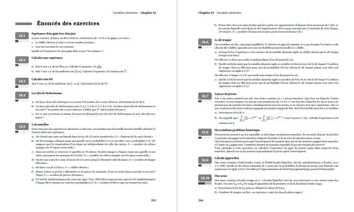 Maths et Informatique Méthodes et Exercices BCPST 1