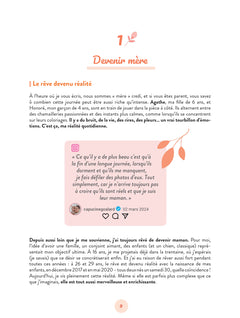Nouvelle vie avec bébé