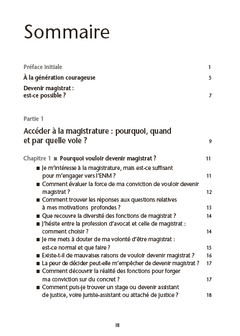 Droit vers la magistrature